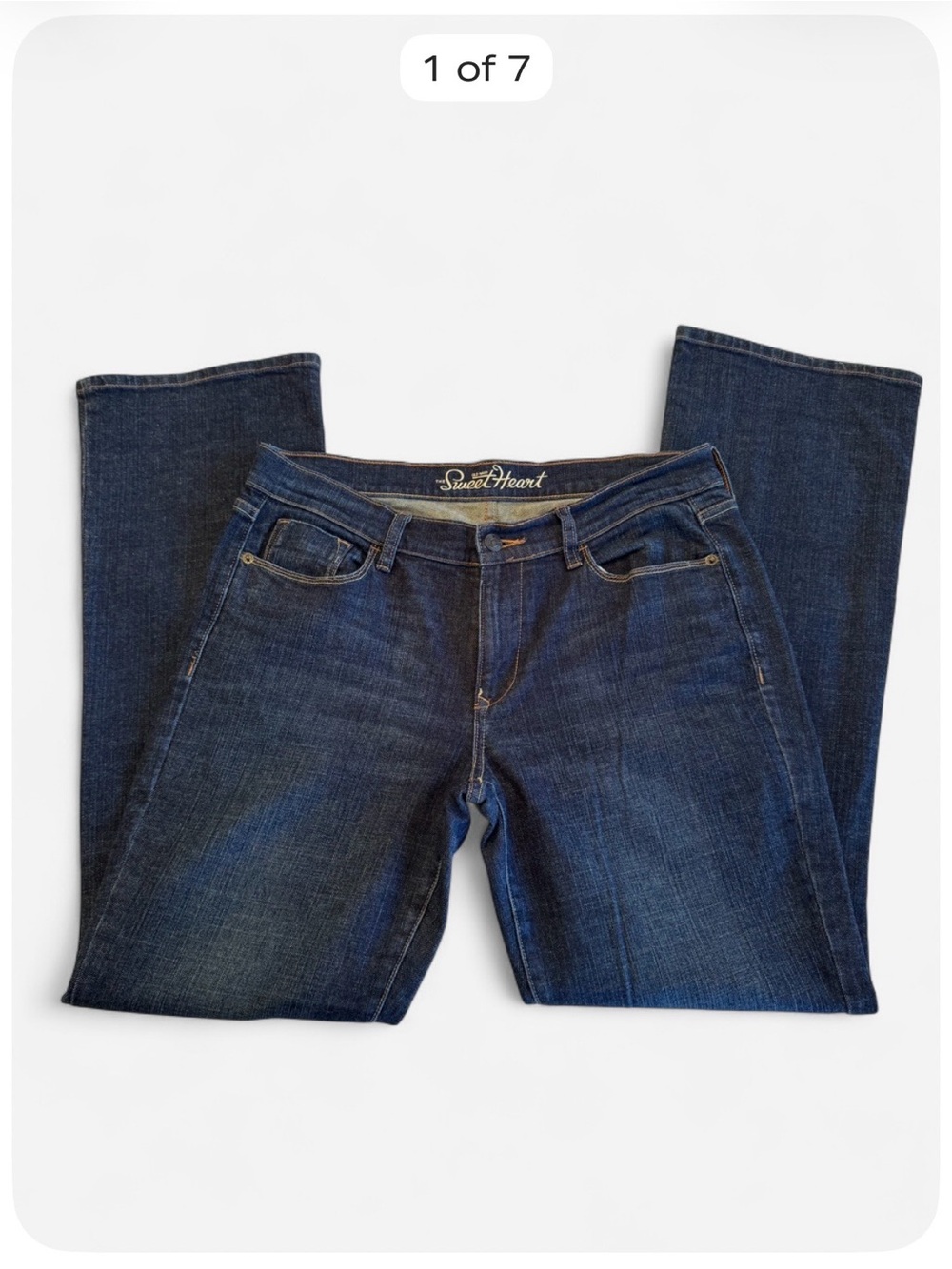Old Navy The Sweetheart Bootcut Jeans Women’s Size 8 Regular Dark Wash